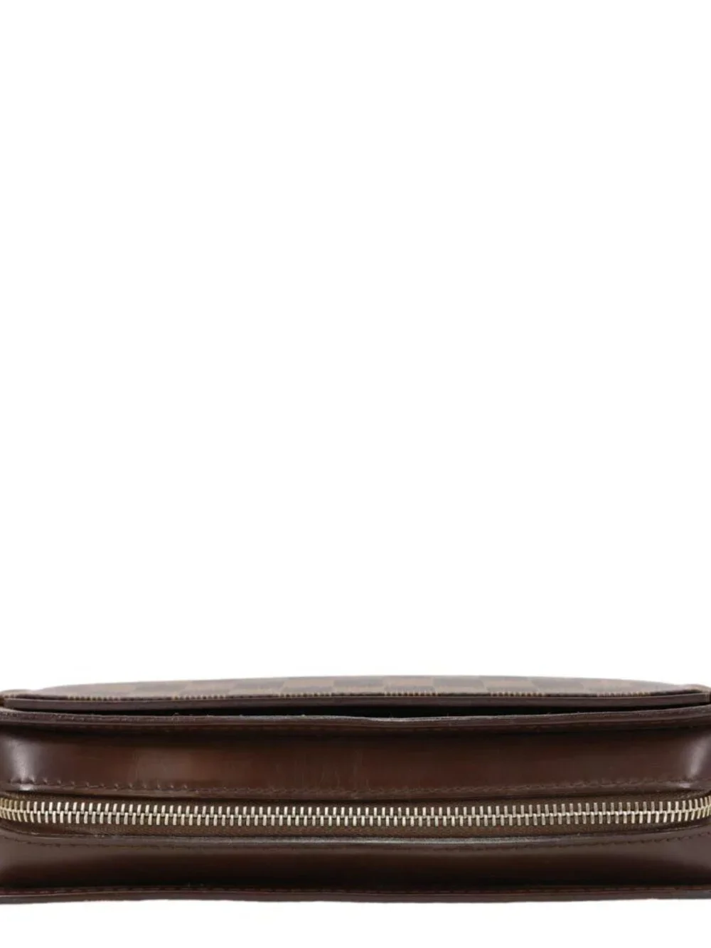 Louis Vuitton  Saint Louis Damier Ebene Pochette Clutch Bag Brown